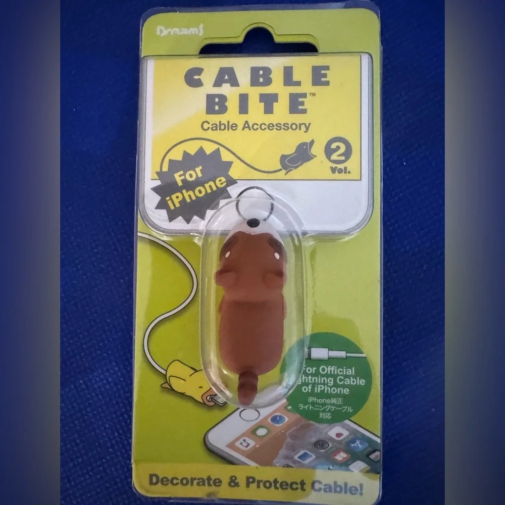 🐼 Bite Me Lesser Panda Cable Bite Accessory for iPhone - NWT